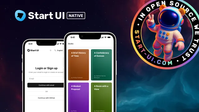 Start UI Native preview
