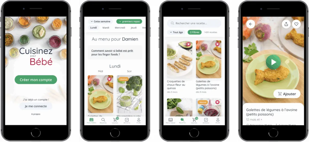 Cuisinez pour bébé