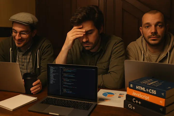 Image parodiée de 3 chasseurs